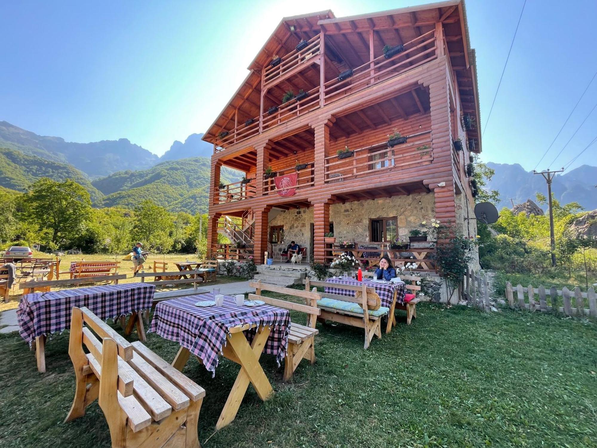 Hotel Bujtina Dreni à Theth Extérieur photo