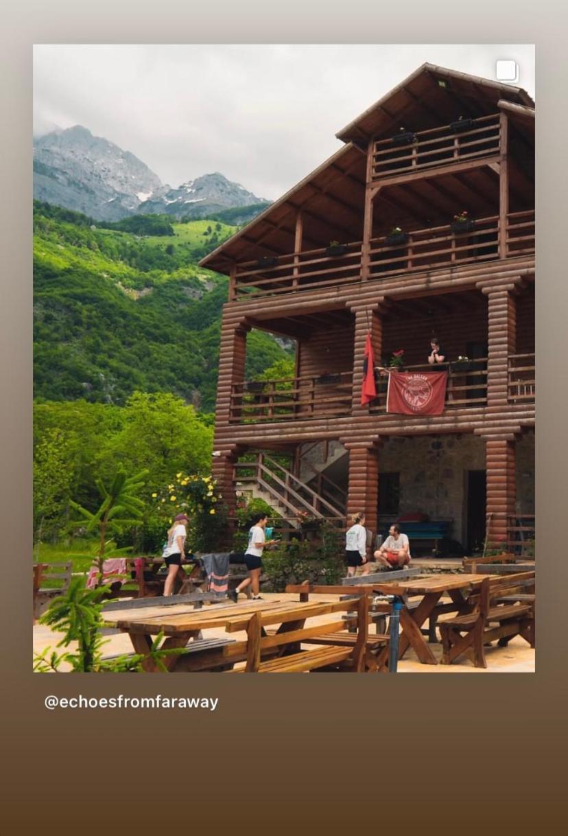 Hotel Bujtina Dreni à Theth Extérieur photo